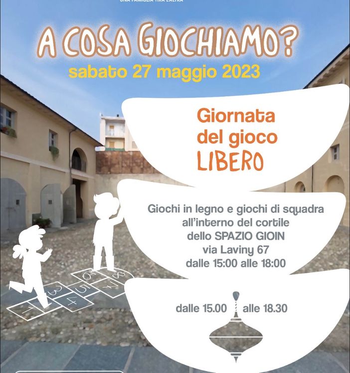 «A cosa giochiamo?»: pomeriggio per ragazzi allo Spazio Gioin