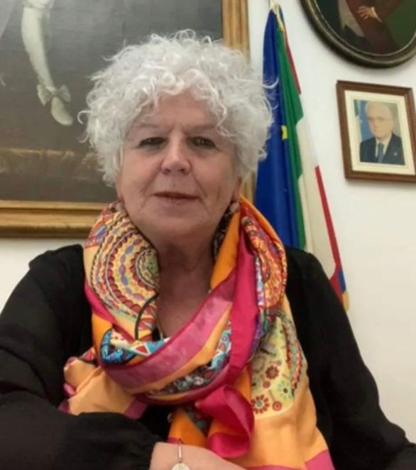 Angela Ariotti, sindaca di Santhià