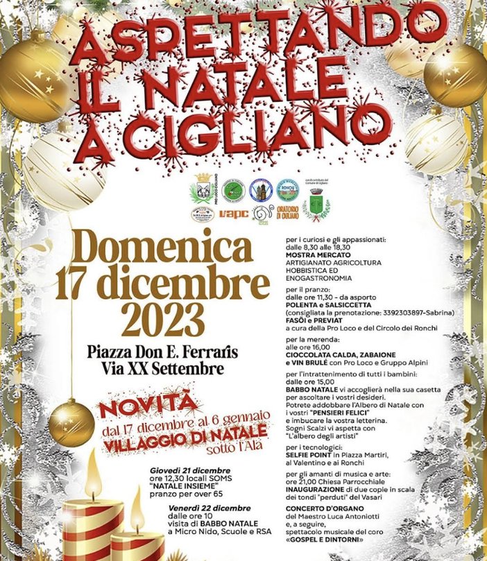Cigliano: Aspettando il Natale