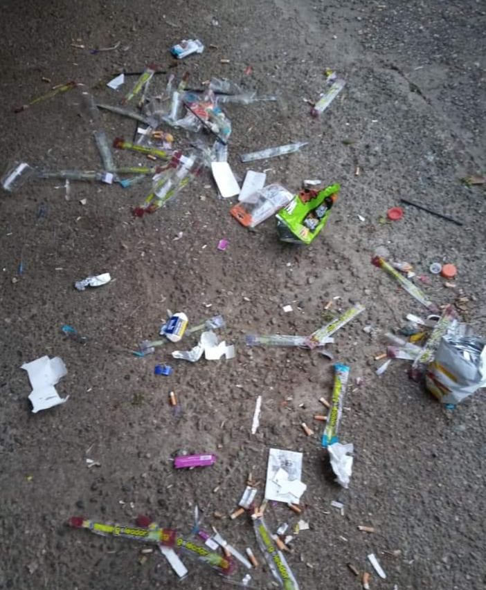 Vandali scatenati al Parco Magni - FOTO