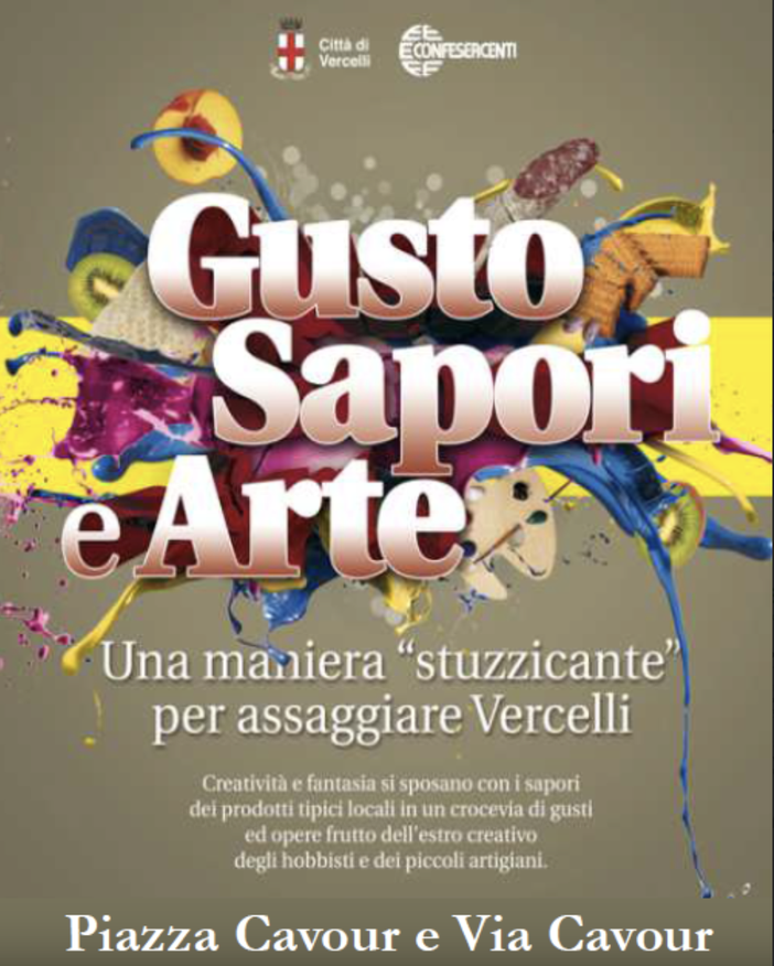“Gusto sapori e arte”: presente anche il quinto sabato del mese “Gusto sapori e arte”: presente anche il quinto sabato del mese