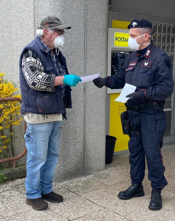 "Operazione sicurezza" tra gli anziani in coda alle Poste