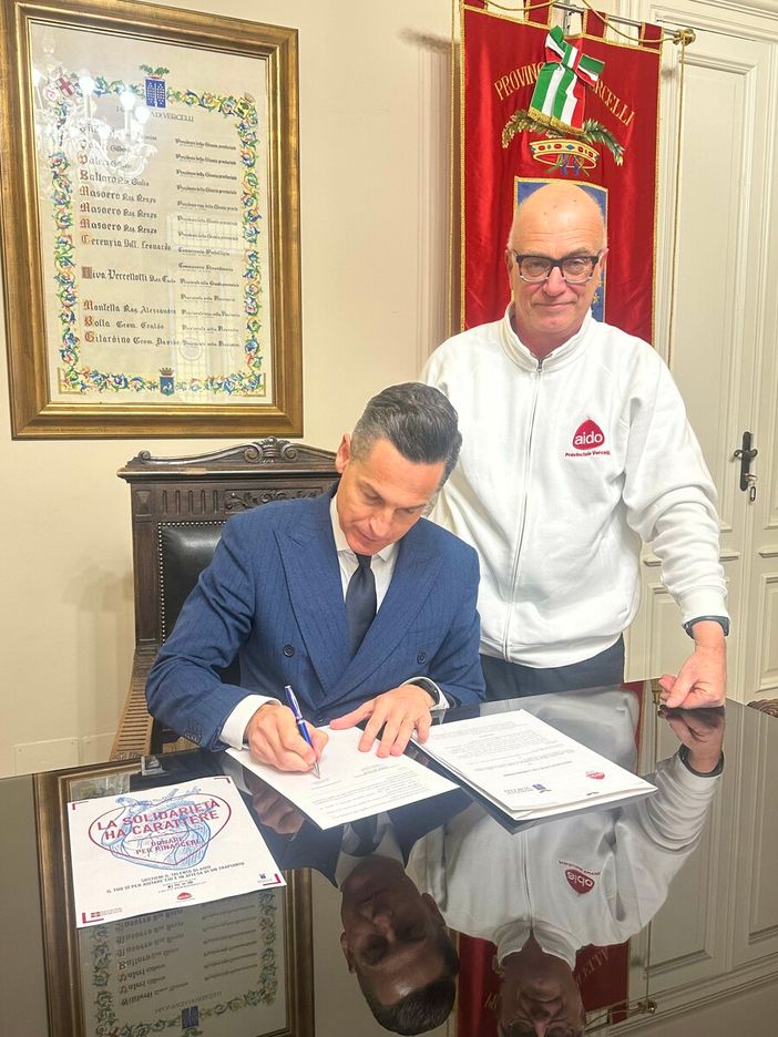 Favorire la cultura della donazione, accordo tra Provincia e Aido Favorire la cultura della donazione, accordo tra Provincia e Aido