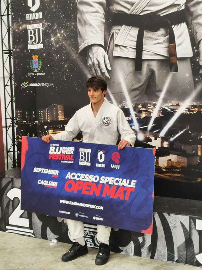 jiujitsu: Ferrero campione italiano e primo nel ranking