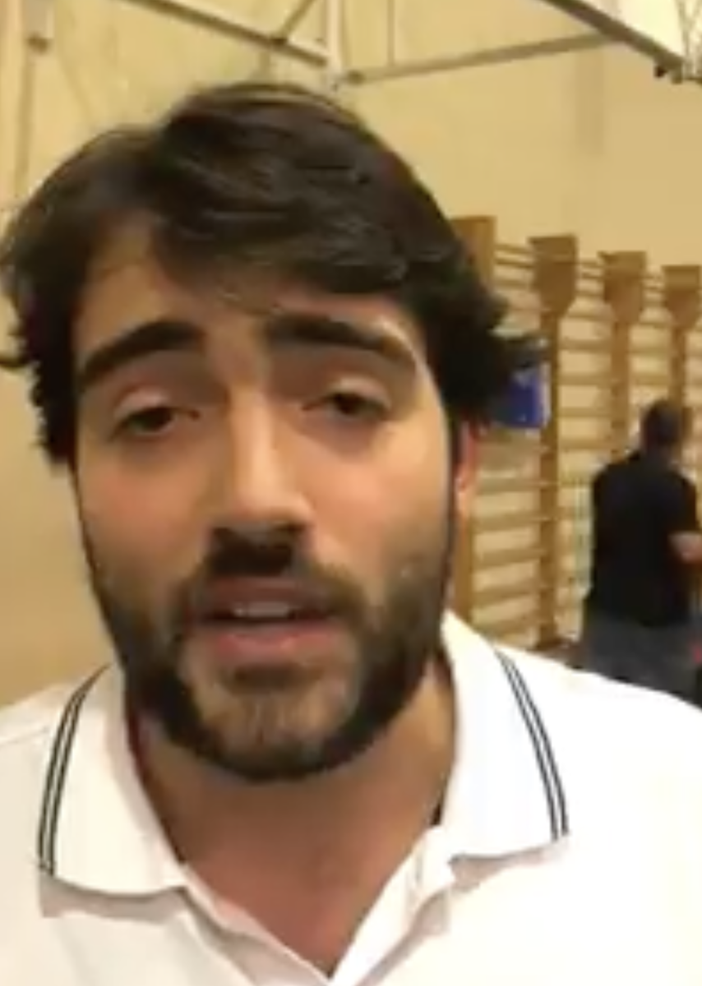 Edoardo Pessano, coach della Under 17 silver nel campionato 2022-2023 Edoardo Pessano, coach della Under 17 silver nel campionato 2022-2023