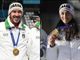 Milano Cortina, Ghiotto e Vittozzi portabandiera nella cerimonia di chiusura: chi sono i due olimpionici azzurri