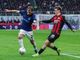 Milan-Inter, proteste nerazzurre per possibile rigore. Chivu a Saelemaekers: "Sicuro di non averla toccata?"