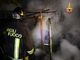 Incendio in via Donizetti