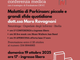 Soms Cigliano, conferenza su "Malattia di Parkinson: piccole e grandi sfide quotidiane" Soms Cigliano, conferenza su "Malattia di Parkinson: piccole e grandi sfide quotidiane"