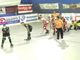 Una fase della partita tratta dal live streaming di FISRTV