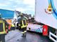 Scontro tra due tir, un ferito grave e autostrada chiusa