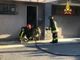 Principio di incendio in uno stabile di Santhià