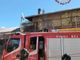Incendio in terrazza: danni a Borgosesia
