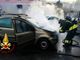 Auto in fiamme: soccorsi in azione a Varallo