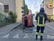 Scontro in viale Rimembranza: auto si ribalta - foto