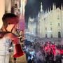 Inter, la lunga notte della festa scudetto: Lautaro e Thuram superstar in Piazza Duomo
