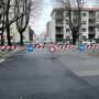Viale Rimembranza, chiuso l'attraversamento di via Marco Polo
