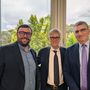 Nell’immagine il primo incontro avvenuto con il GSE. Da sinistra: Lorenzo Carosso, Presidente di Solar Valley ETS; Luca Barberis, Direttore Direzione Fonti Rinnovabili del GSE; Stefano Sassone, Responsabile Area Tecnica Cisambiente Confindustria