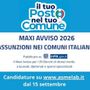 Assunzioni nei Comuni, al via il Maxi Avviso ASMEL 2026: 39 profili e candidature online dal 15 settembre