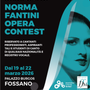 Conto alla rovescia: meno di 30 giorni per iscriversi al Norma Fantini Opera Contest 2026