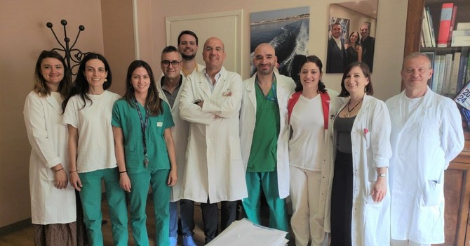 L'equipe del dottor Afamo