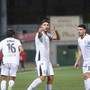 Bertoli esulta dopo il gol (foto Devecchi) Bertoli esulta dopo il gol (foto Devecchi)