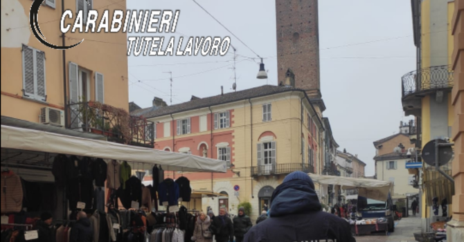 Manodopera non in regola al mercato: multe, denunce e sospensione dell'attività Manodopera non in regola al mercato: multe, denunce e sospensione dell'attività