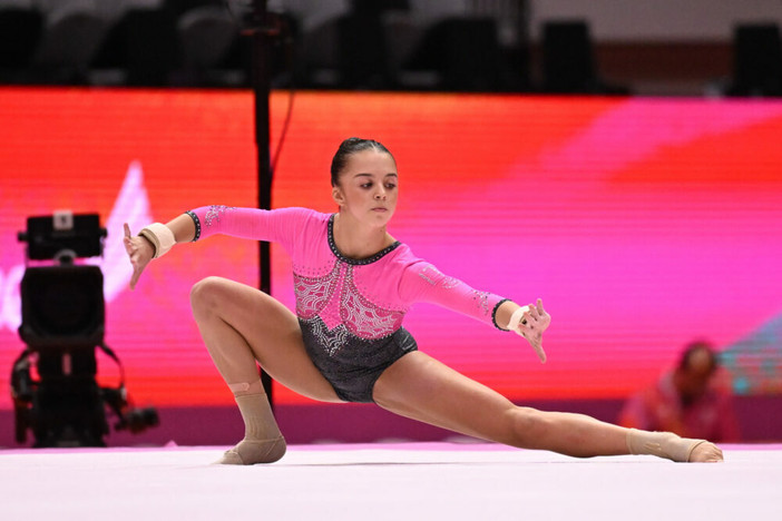 Mondiali di Ginnastica: Giulia Perotti va in finale nel corpo libero Mondiali di Ginnastica: Giulia Perotti va in finale nel corpo libero