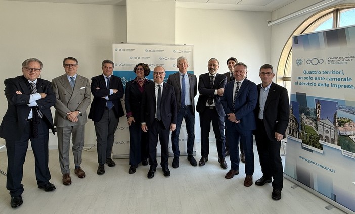 Camera di Commercio: la squadra di Santarella