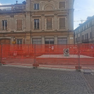 Piazzetta San Marco diventa area di cantiere: ospiterà la gru per i lavori a Casa Berrina