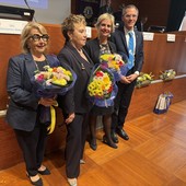 Serenella Ferrara in primo piano