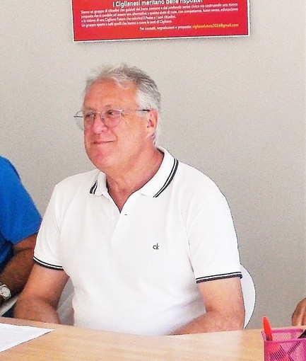 Giorgio Testore, portavoce di Cigliano Futura