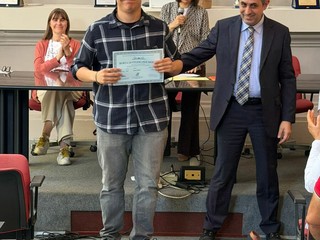 Marco Celoria, diplomato con 100 e lode