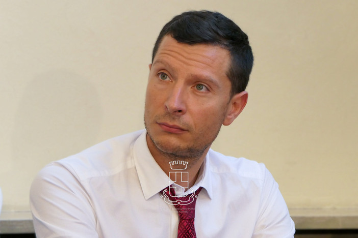 L'assessore alla Viabilità, Paolo Campominosi