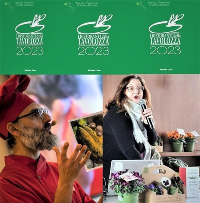 Sanremo il 26 e 27 aprile: presentazione della Guida Ristoranti Tavolozza, show cooking di Eleonora Matarrese, Fabio Mendolicchio e Alessandro Mino