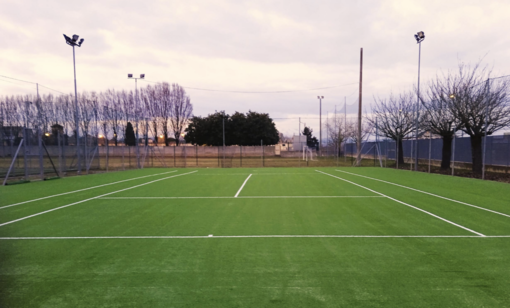 Il nuovo campo da tennis