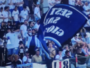 La curva che ha incitato dal primo all'ultimi minuto le bianche casacche