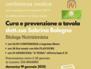 "Cura e prevenzione a tavola" alla SOMS di Cigliano