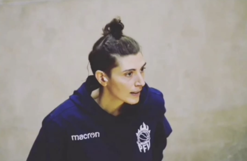 Adriana Coralluzzo, giocatrice della Pallacanestro Vercelli e allenatrice (mini basket, esordienti Bugs, Under 19 PFV)