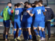 Il Trino festeggia il gol di Brugnera