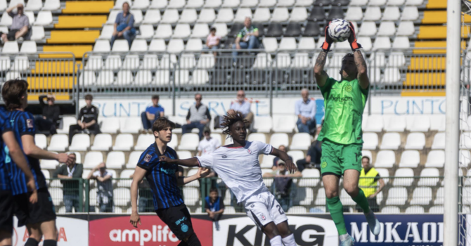 Pro sconfitta in casa dall'Inter Under 23 (f. Devecchi) Pro sconfitta in casa dall'Inter Under 23 (f. Devecchi)