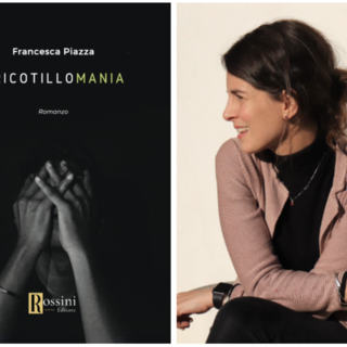 La copertina di Tricotillomania e Francesca Piazza