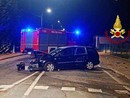 Incidente nella notte: tre persone coinvolte Incidente nella notte: tre persone coinvolte