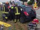 Quattro persone coinvolte in uno scontro tra auto - foto