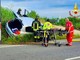 Auto fuori strada: ferito il conducente