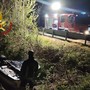 Si ribaltano in un fosso, 4 persone coinvolte in un incidente Si ribaltano in un fosso, 4 persone coinvolte in un incidente