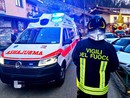 Malore in casa, intervengono i Vigili del Fuoco