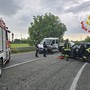 Vercelli, scontro tra auto e furgone: conducenti in ospedale Vercelli, scontro tra auto e furgone: conducenti in ospedale