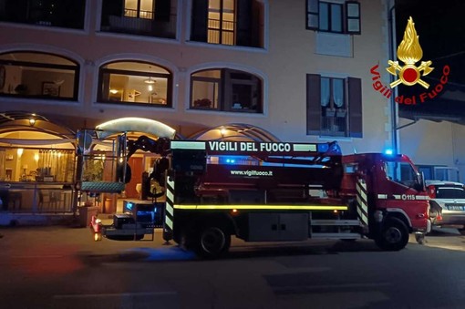 Pianebelle, principio di incendio a una canna fumaria