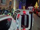 Via Vicenza, auto finisce ribaltata. Soccorsi i due occupanti Via Vicenza, auto finisce ribaltata. Soccorsi i due occupanti